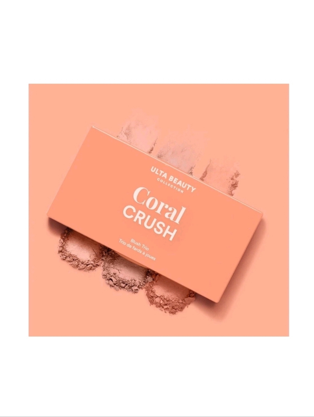 $5 When Bundled -Ulta Beauty Blush Trio Coral Crush